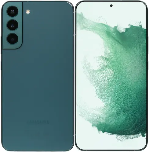 

Смартфон Samsung Galaxy S22+, 6.6" 1080x2340 Dynamic AMOLED 2X, Samsung Exynos 2200, 8Gb RAM, 128Gb, 3G/4G/5G, NFC, Wi-Fi, BT, 3xCam, 2-Sim, 4500mAh, USB Type-C, Android 12, зеленый (SM-S906BZGDSKZ), Galaxy S22+