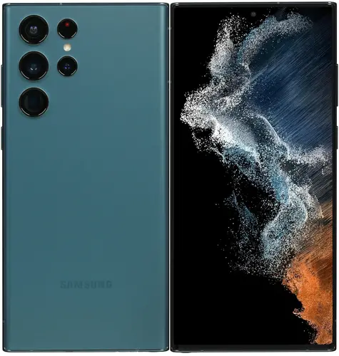 

Смартфон Samsung Galaxy S22 Ultra, 6.8" 1440x3088 Dynamic AMOLED 2X, Samsung Exynos 2200, 8Gb RAM, 128Gb, 3G/4G/5G, NFC, Wi-Fi, BT, 4xCam, 2-Sim, 5000mAh, USB Type-C, Android 12, зеленый (SM-S908BZGDSKZ), Galaxy S22 Ultra