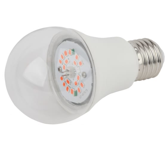 

Лампа светодиодная E27 груша, 14Вт, 1310K-1310K / красно-синий, ЭРА ФИТО FITO-14W-RB-E27-K (FITO-14W-RB-E27-K), FITO-14W-RB-E27-K