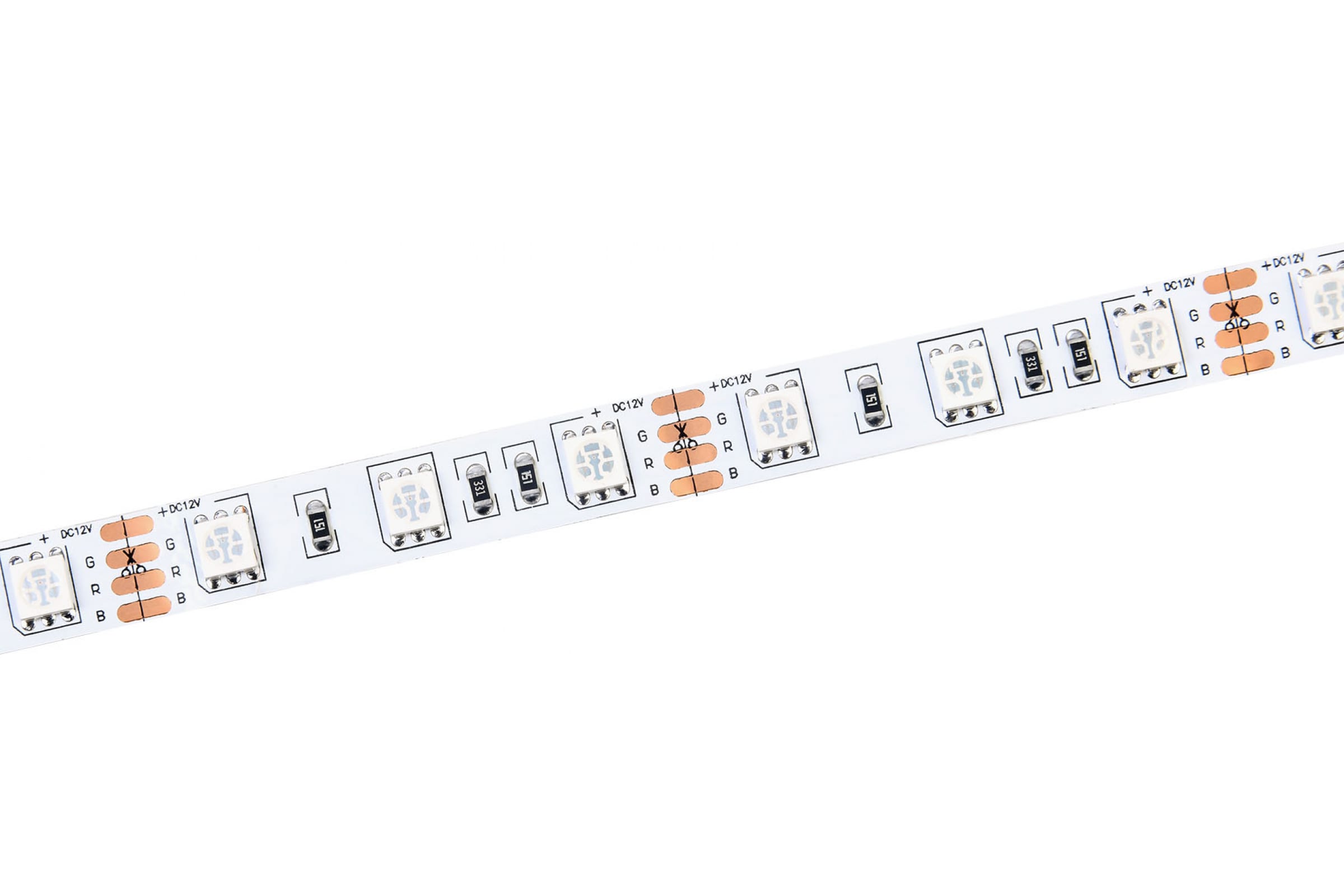 

Лента светодиодная, 3м, SMD 5050, 60шт./14.4Вт на метр, 12V, RGB, IP20 IEK (LSR2-3-060-20-3-03), 0