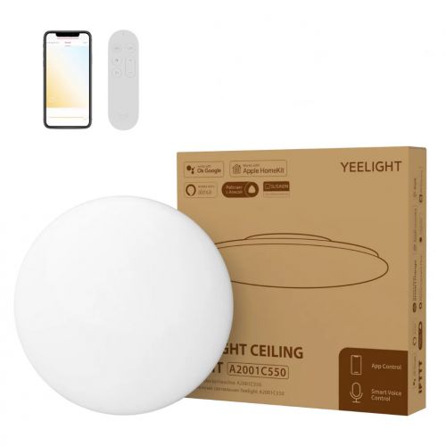 Потолочная лампа Yeelight A2001C550 Ceiling Light, умный, 2700-6500K, 3500lm, белый (YXDS0620001WTEU) - фото 1