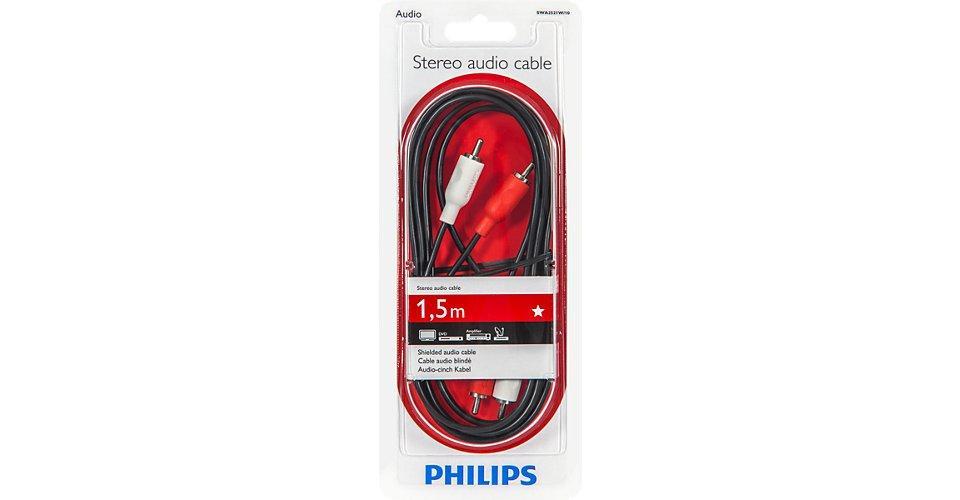 Провод филипс. 2rca Philips Cabel. Аудиокабель Филипс 1,5 м. Провод Филипс центр. Philips провод с скользящим контактом.