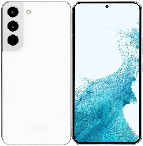 

Смартфон Samsung Galaxy S22, 6.1" 1080x2400 Dynamic AMOLED 2X, Samsung Exynos 2200, 8Gb RAM, 128Gb, 3G/4G/5G, NFC, Wi-Fi, BT, 3xCam, 2-Sim, 3700 мА⋅ч, USB Type-C, Android 12, белый (SM-S901BZWDSKZ), Galaxy S22