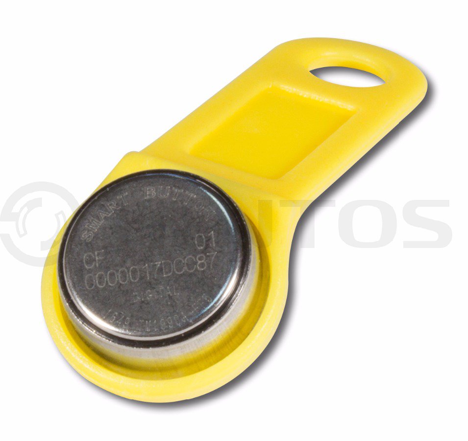 Ключ Tantos TM1990A iButton, жёлтый, 1шт. (00-00068833)