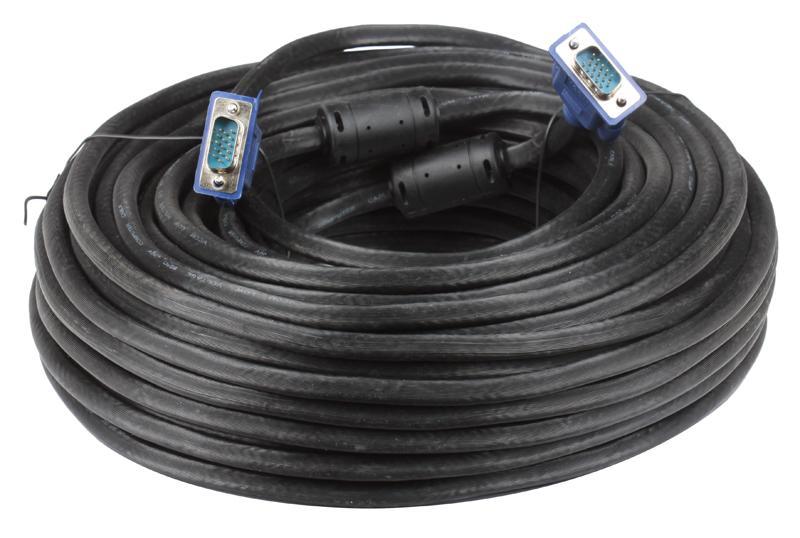 

Кабель VGA(15M)-VGA(15M), ферритовый фильтр, 30 м, черный VCOM (VVG6448-30MC)