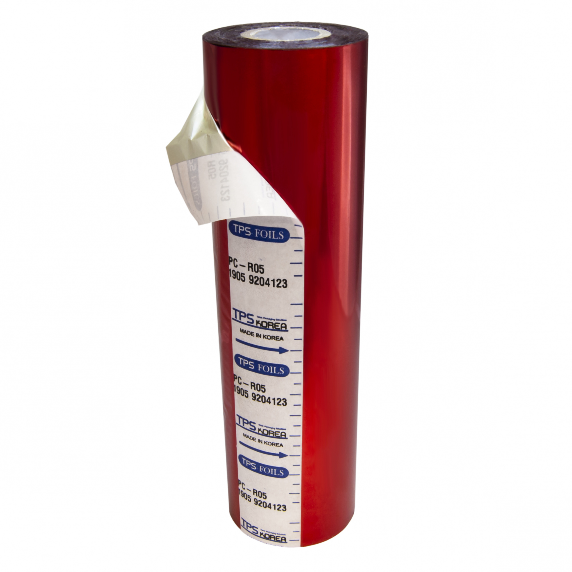 Фольга для ламинирования (тиснения) TPS 12мкм, 213ммх122м, 1 шт., красный (2422)