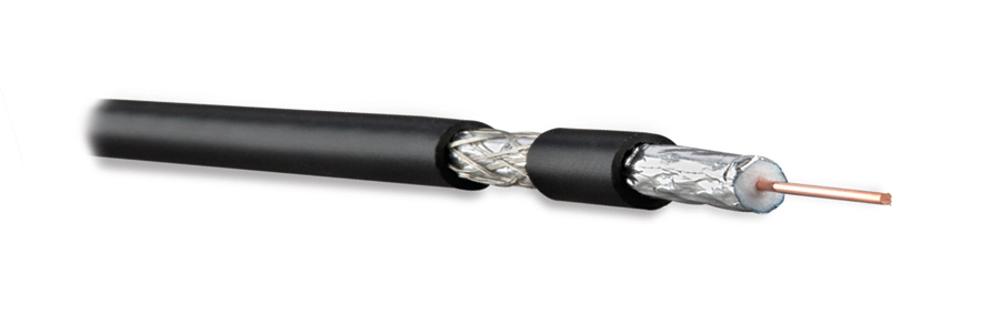 

Кабель коаксиальный HYPERLINE RG-6, 75 Ом, одножильный, экранированный, CU, 500м, черный (COAX-RG6-CU-500), RG-6, 75 Ом