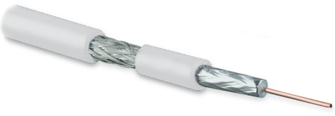 

Кабель коаксиальный HYPERLINE SAT703N, 75 Ом, одножильный, экранированный, CU, 100м, белый (COAX-SAT703N-WH-100), SAT703N, 75 Ом