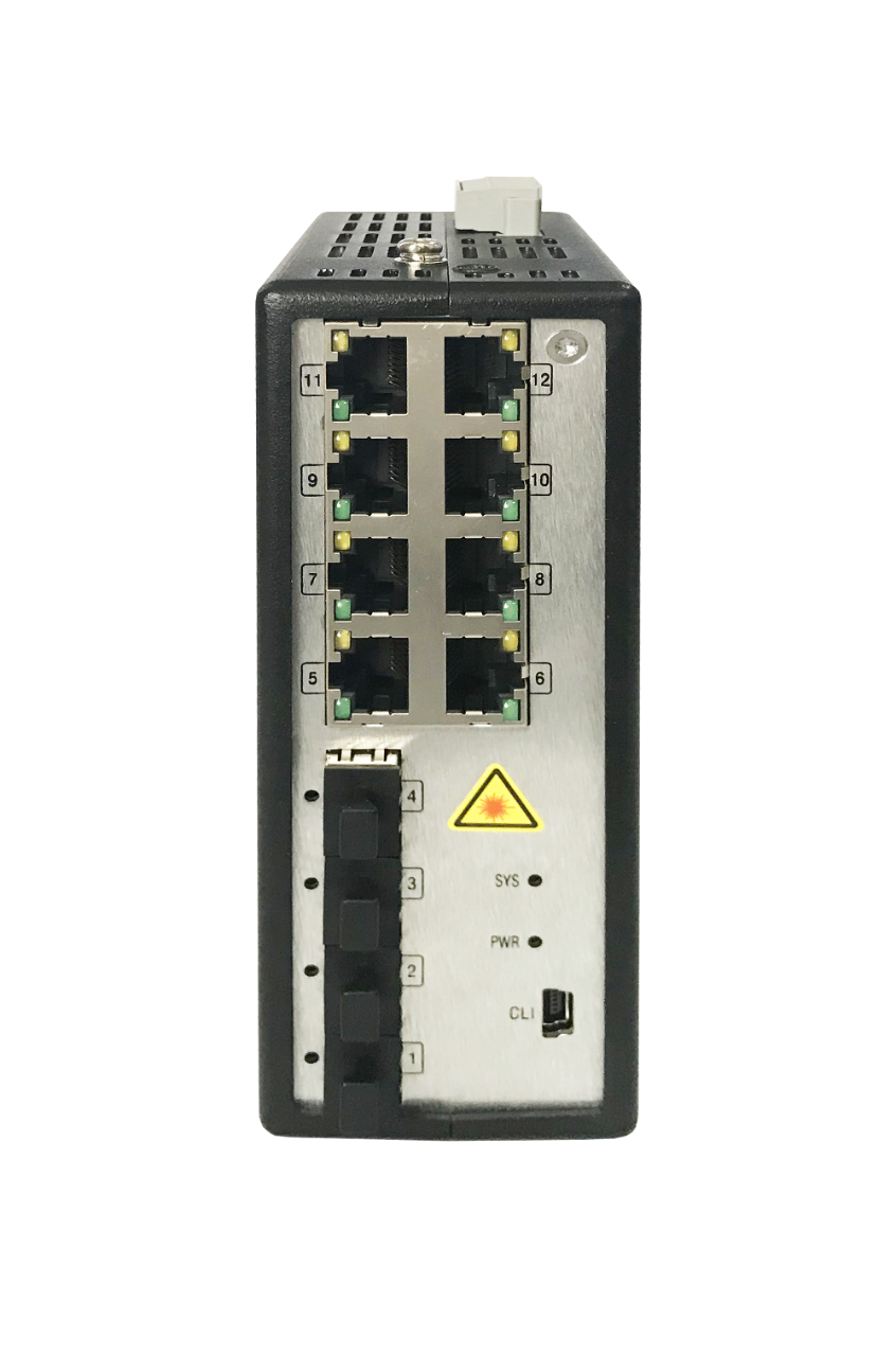 Коммутатор Hikvision DS-3T3512P, управляемый (8x1 Гбит/с)