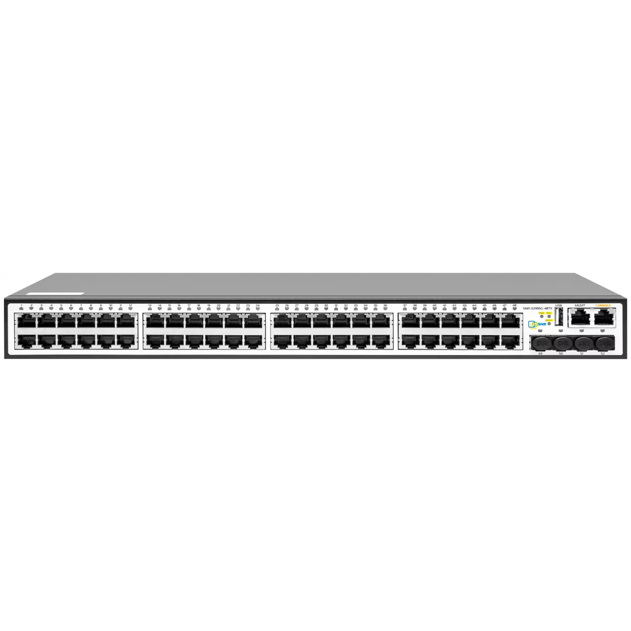 

Коммутатор SNR SNR-S2995G-48TX-RPS, управляемый, кол-во портов: 48x1 Гбит/с, кол-во SFP/uplink: SFP+ 4x10 Гбит/с, установка в стойку (SNR-S2995G-48TX-RPS), SNR-S2995G-48TX-RPS
