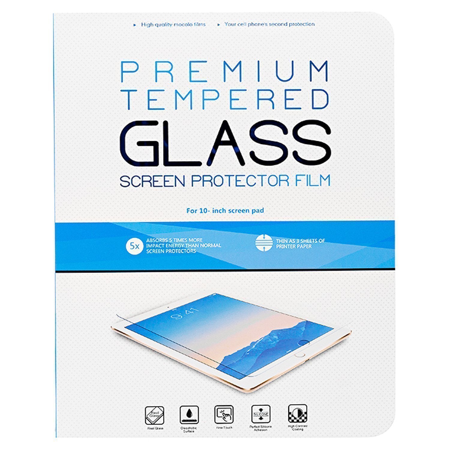 Защитное стекло для экрана планшета Apple iPad Air 10.9 2020/iPad Air 10.9 2022 (205661)