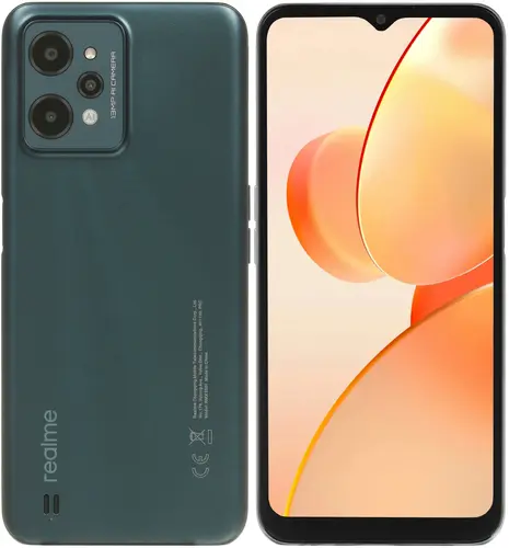 

Смартфон Realme C31, 6.5" 720x1600 IPS, Unisoc T612, 4Gb RAM, 64Gb, 3G/4G, NFC, Wi-Fi, BT, 3xCam, 2-Sim, 5000 мА⋅ч, Micro-USB, Android 11, зеленый (RLM-3501.4-64.GN), C31