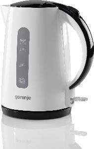 

Чайник Gorenje K17PLBW 1.7л. 1850Вт, металл/пластик, белый, K17PLBW