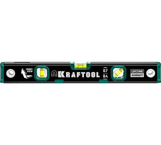 Строительный уровень 40 см, ко­роб­ча­тый, Kraftool