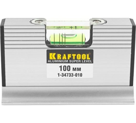 Строительный уровень 10 см, ко­роб­ча­тый, Kraftool