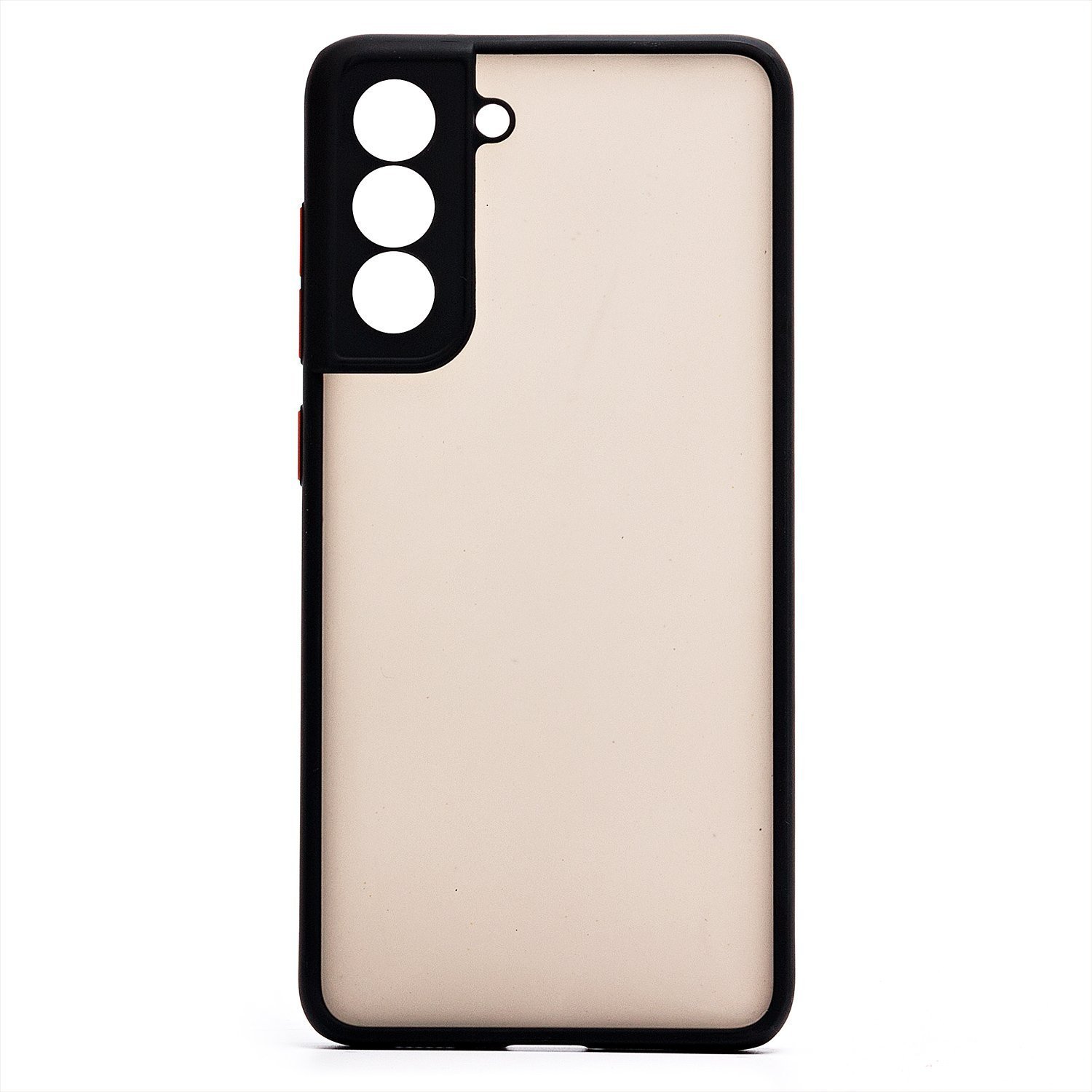 

Чехол-накладка PC041 для смартфона Samsung SM-G990 Galaxy S21 FE, пластик, черный (205438)