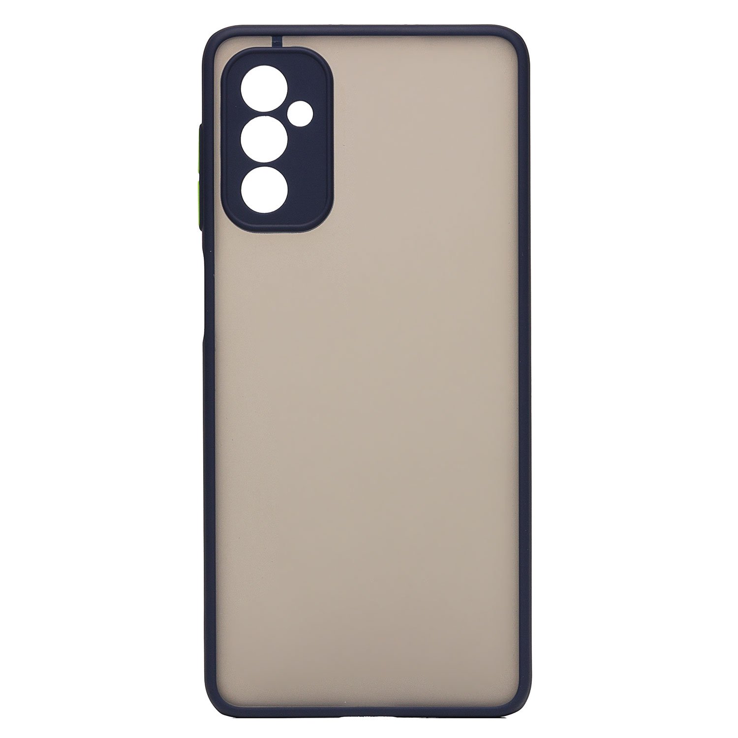

Чехол-накладка PC041 для смартфона Samsung SM-M526 Galaxy M52 5G, пластик, темно-синий/прозрачный (203495)