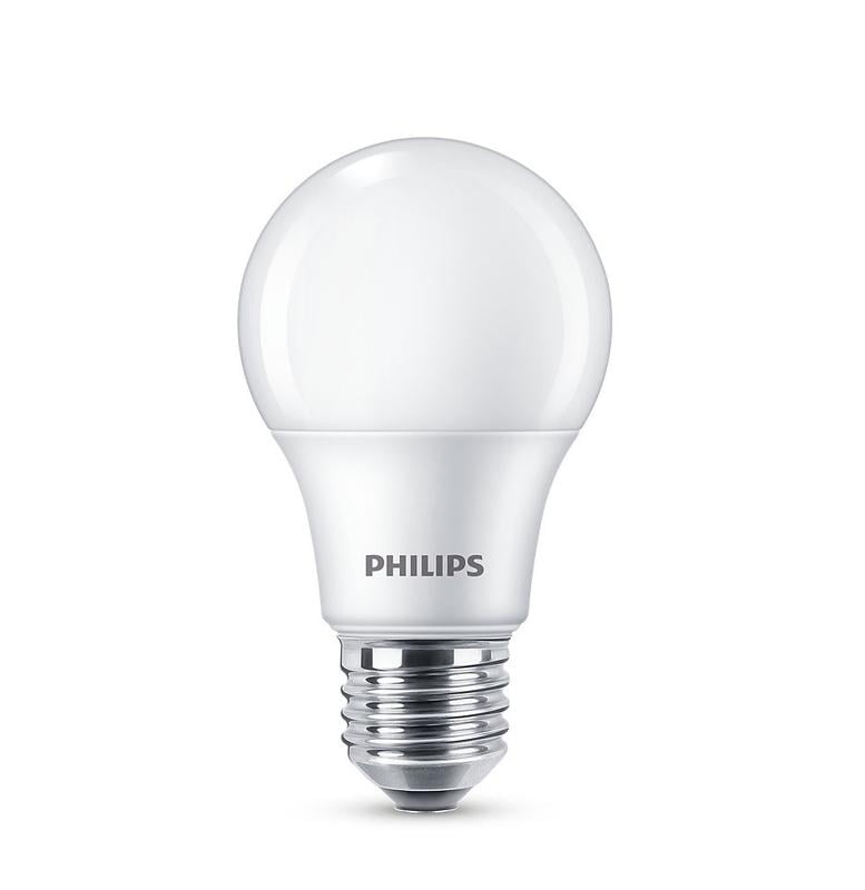 

Лампа светодиодная E27 груша, 11Вт, 4000K-4000K / нейтральный свет, 950лм, Philips ecohome 929002299317 (929002299317), 929002299317