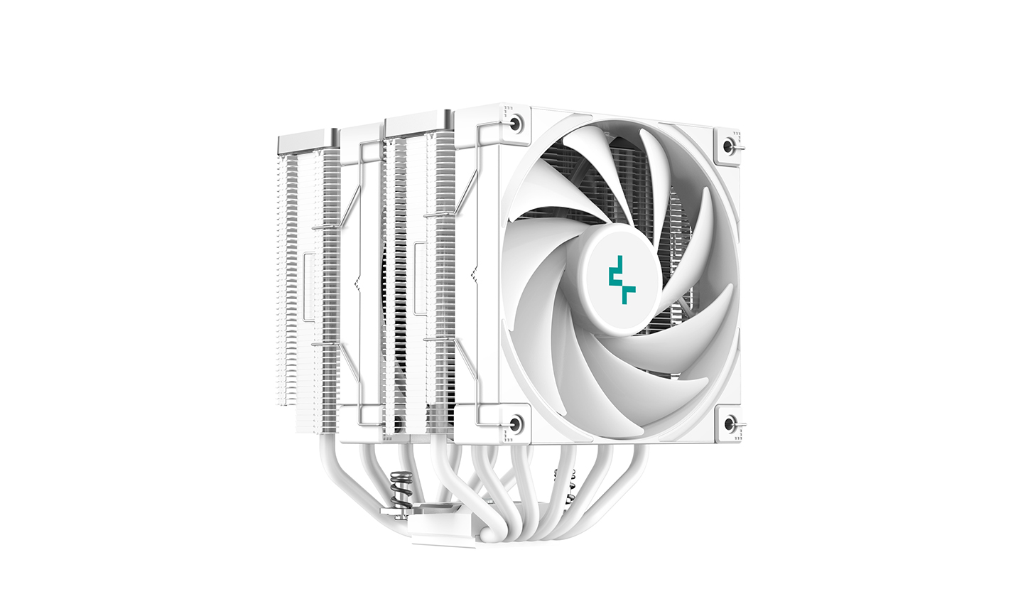 

Кулер для процессора DeepCool AK620 WH для Socket/115x/1200/1700/1851/2011/2011-3/2066/AM4, 120 мм, 1850rpm, 28 дБА, 260 Вт, 4-pin PWM, Al (R-AK620-WHNNMT-G-1), AK620 WH