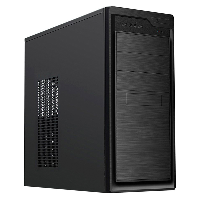 Корпус Powerman BA831, ATX, Mini-Tower, 2xUSB 3.0, черный, 600 Вт (6178877)