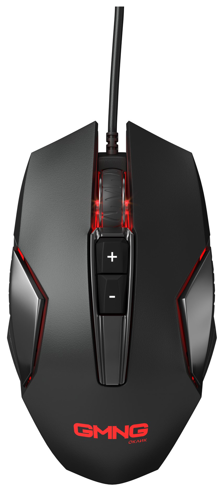 

Мышь проводная GMNG 710GM, 3600dpi, оптическая светодиодная, USB, черный (1520849), GMNG 710GM