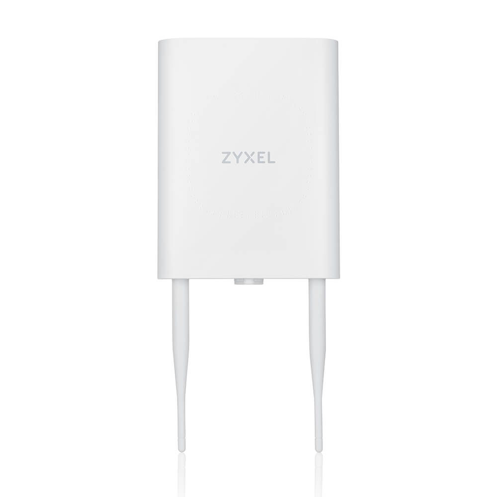 Точка доступа ZYXEL NebulaFlex NWA55AXE LAN 1 Гбит/с, 802.11a/b/g/n/ac/ax, 2.4 / 5 ГГц, до 1.2 Гбит/с, внешних антенн: 4x5 дБи, PoE (NWA55AXE-EU0102F)