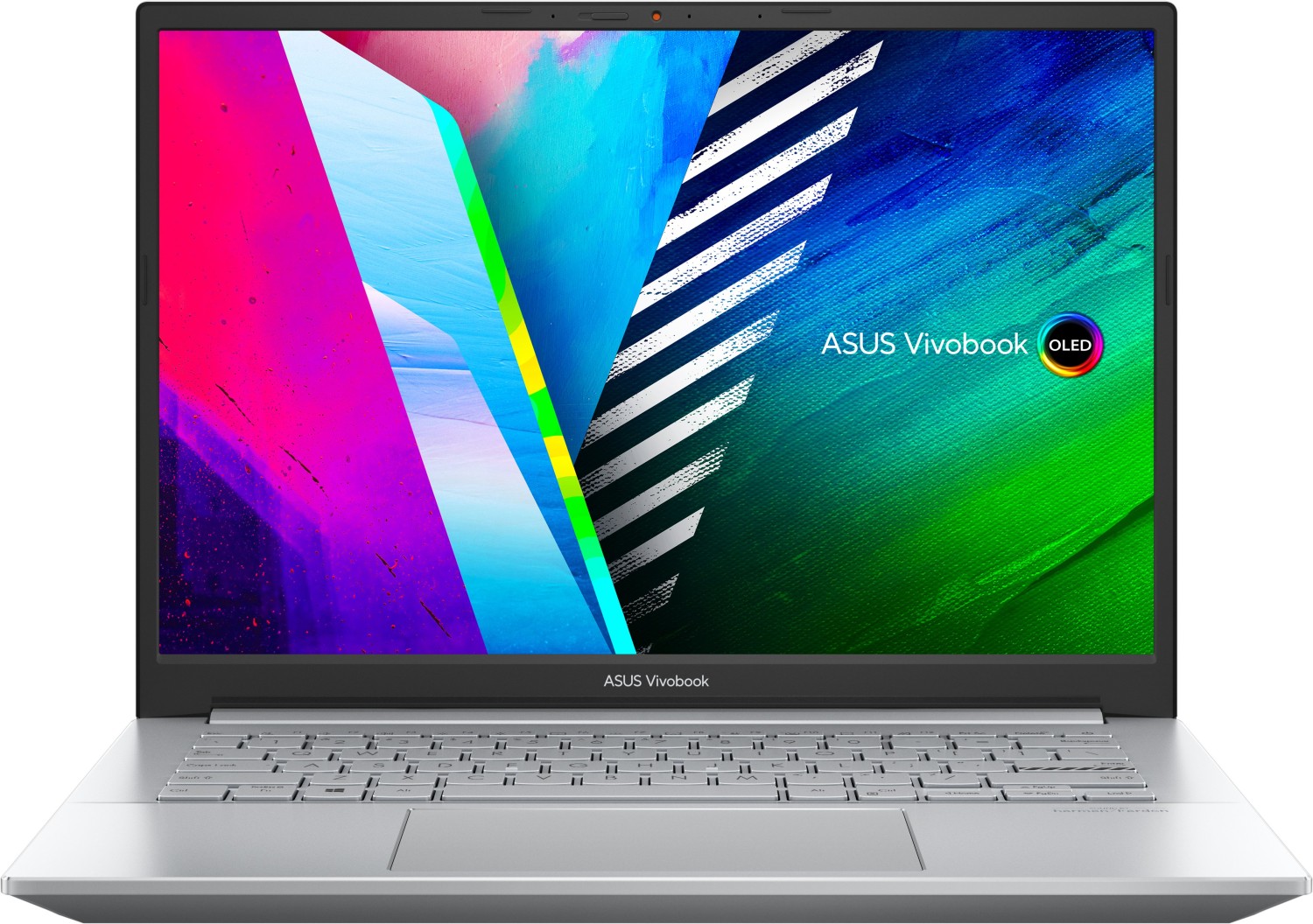 

Ноутбук ASUS VivoBook Pro 14 M3401Q 14" OLED 2880x1800, AMD Ryzen 5 5600H 3.3 ГГц, 8Gb RAM, 256Gb SSD, W11, серебристый (90NB0VZ3-M005A0), M3401Q