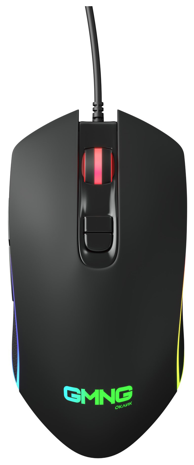 

Мышь проводная GMNG 730GM, 12000dpi, оптическая светодиодная, USB, черный (1520852), GMNG 730GM