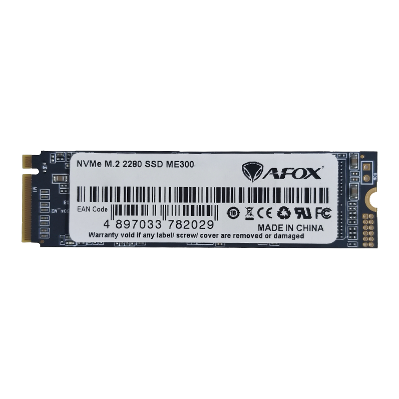 

Твердотельный накопитель (SSD) AFOX 1Tb ME300, 2280, M.2, NVMe (ME300-1000GN)