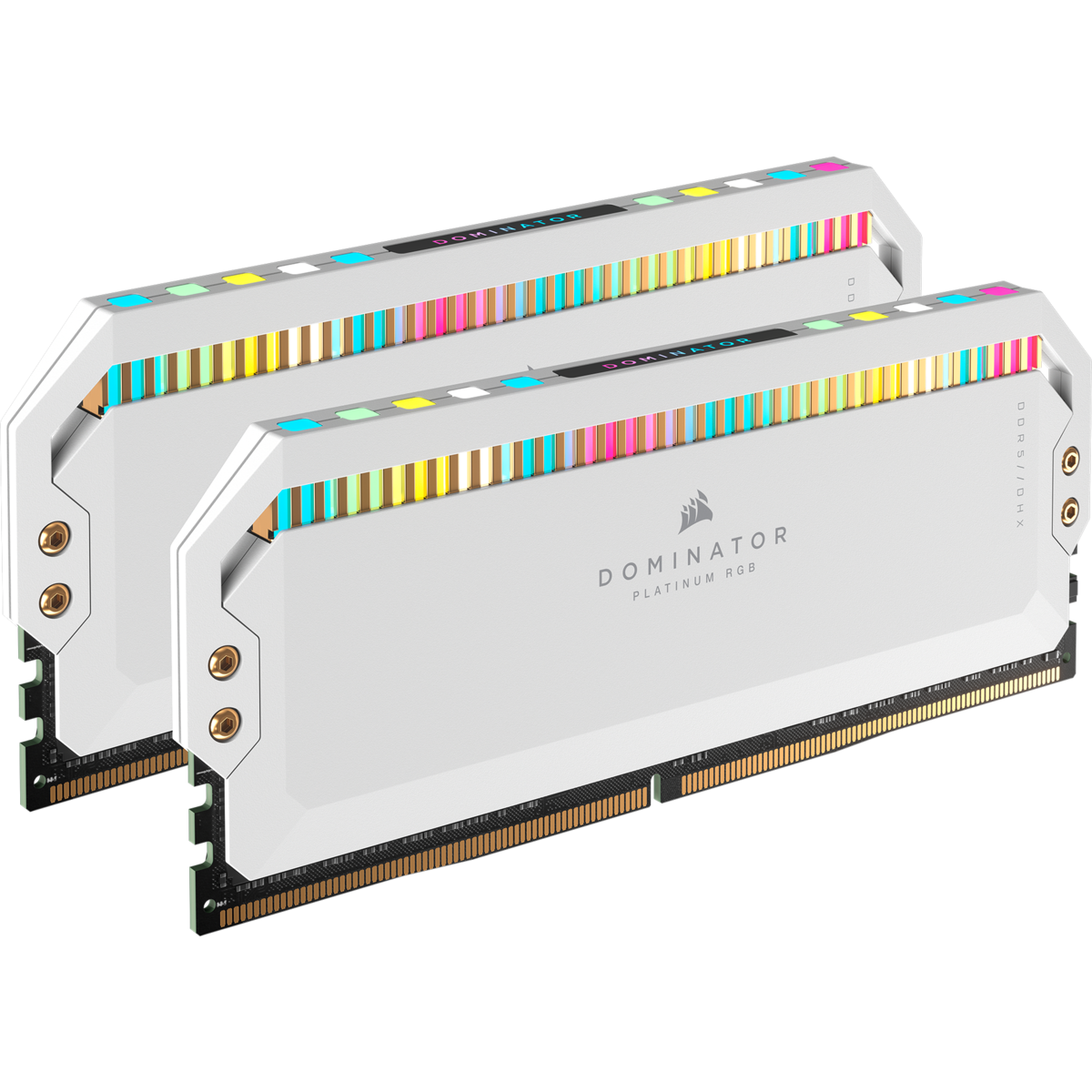 

Комплект памяти DDR5 DIMM 32Gb (2x16Gb), 6200MHz, CL36, 1.3 В, Corsair, Dominator Platinum RGB (CMT32GX5M2X6200C36W), CMT32GX5M2X6200C36W
