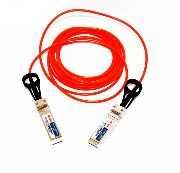 

Кабель AOC (Active Optical Cable) Ruijie, SFP+-SFP+, 10 Гбит/с, 5 м, оранжевый (RG-XG-SFP-AOC5M)