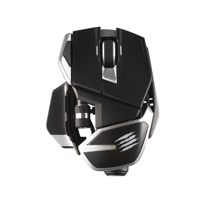 Мышь беспроводная Mad Catz R.A.T. DWS, 16000dpi, оптическая светодиодная, Bluetooth/Радиоканал, черный (MR07DHINBL000-0)