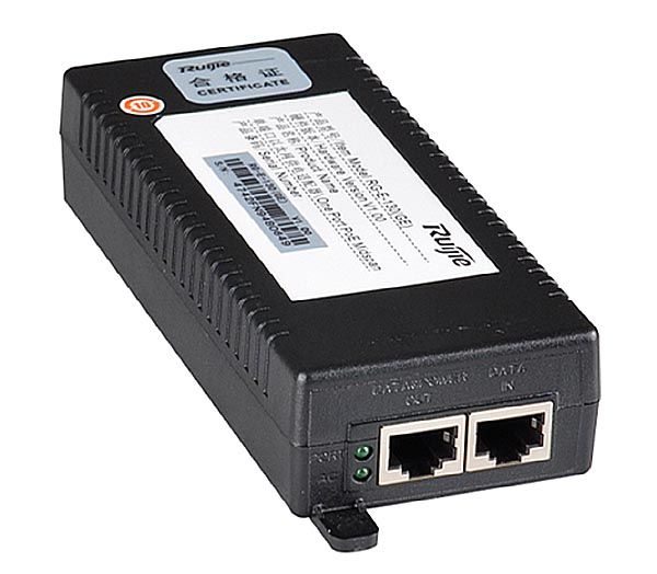 

PoE-инжектор Ruijie RG-E-130(GE), 802.3at, 1 Гбит/с, 53V, 30 Вт (RG-E-130(GE)), RG-E-130(GE)