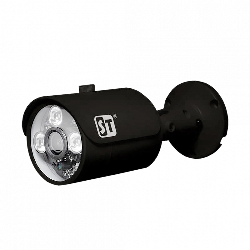 

IP-камера Space Technology M IP HOME АУДИО ST-181 2.8мм, уличная, корпусная, 3Мпикс, CMOS, до 2304x1296, до 25кадров/с, ИК подсветка 40м, -50 °C/+60 °C, черный (ST-181 M IP HOME АУДИО ЧЕРНАЯ (2,8mm) (версия 4)), ST-181