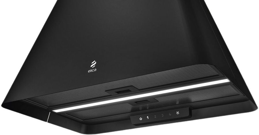 

Вытяжка подвесная Elica IKONA LIGHT BL MAT/F/60, черный (PRF0165082), BL MAT/F/60