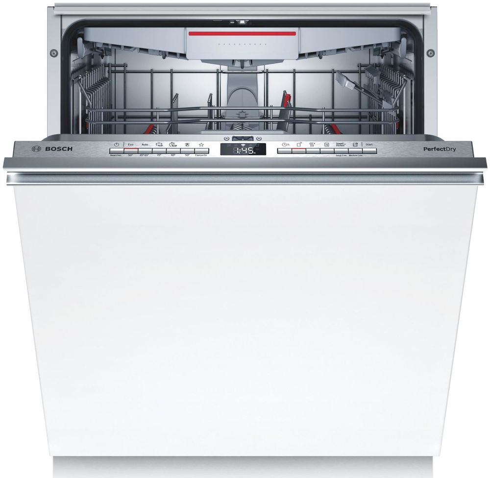 Посудомоечная машина встраиваемая полноразмерная Bosch SMV6ZCX07E, серебристый (SMV6ZCX07E)