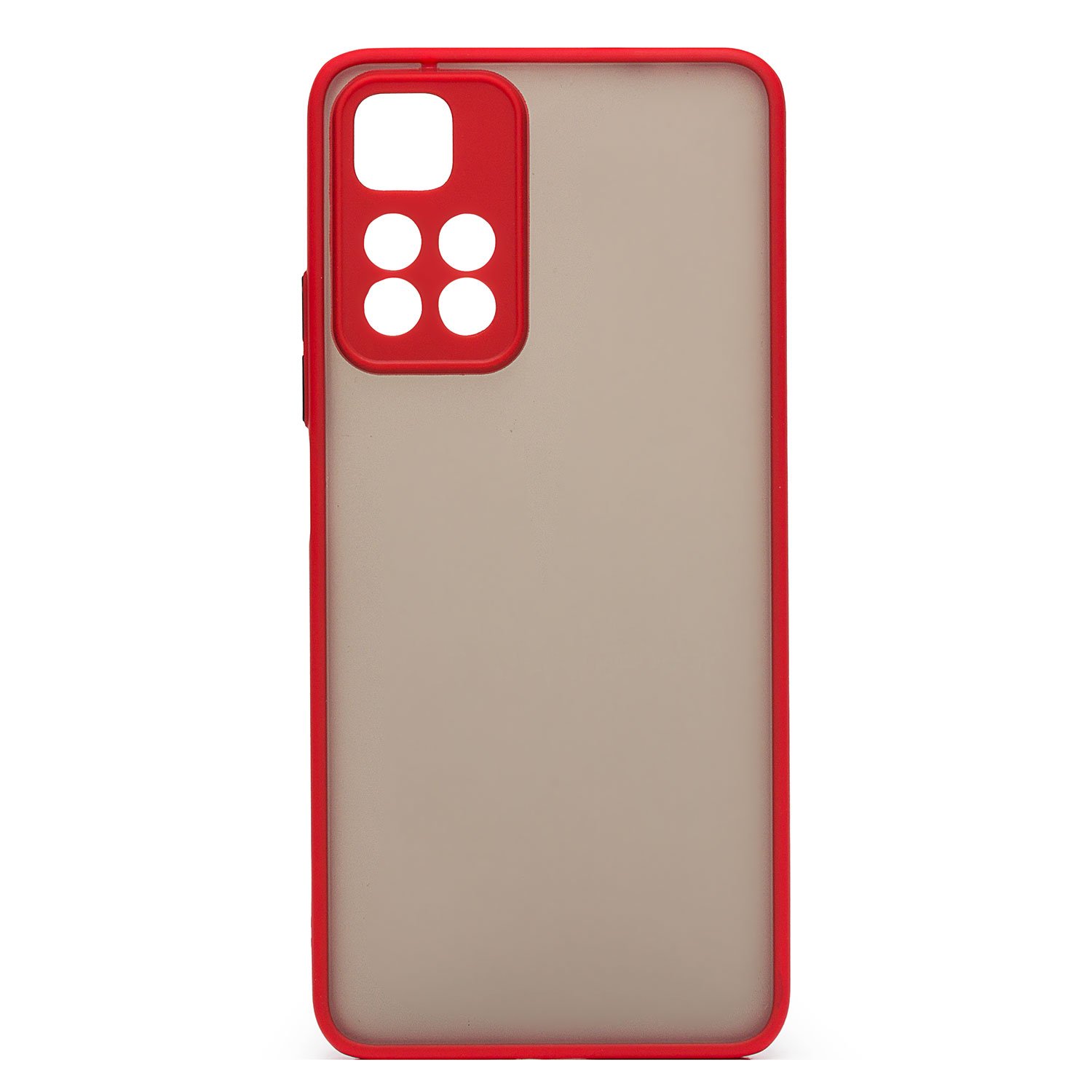 

Чехол-накладка PC041 для смартфона Xiaomi Redmi Note 11 Pro CN/Note 11 Pro+ CN, пластик, красный/черный (203541)
