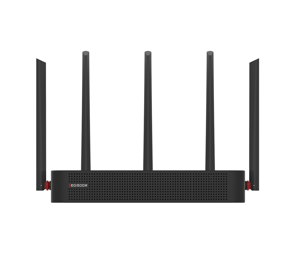 

Wi-Fi роутер Reyee (Ruijie) RG-EG105GW, 802.11a/b/g/n/ac, 2.4 / 5 ГГц, до 1.32 Гбит/с, LAN 4x1 Гбит/с, WAN 1x1 Гбит/с, внешних антенн: 5x5dBi, 1xUSB 2.0 (RG-EG105GW), RG-EG105GW