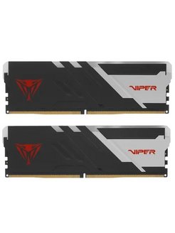 

Комплект памяти DDR5 DIMM 32Gb (2x16Gb), 6200MHz, CL40, 1.25 В, Patriot Memory, Viper Venom RGB (PVVR532G620C40K)