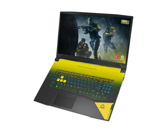 

Ноутбук MSI Crosshair 17 B12UGSZ-445X 17.3" IPS 1920x1080, Intel Core i7 12700H, 16Gb RAM, 1Tb SSD, NVIDIA GeForce RTX 3070 Ti-8Gb, Без OC (9S7-17L352-445), Черный/желтый, B12UGSZ-445X