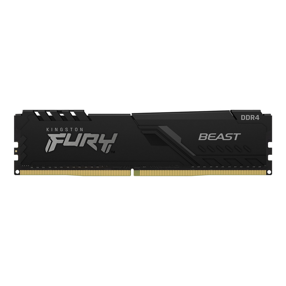 

Память DDR4 DIMM 16Gb, 3200MHz, CL16, 1.35 В, Kingston, FURY Beast Black (KF432C16BB/16-SPBK)