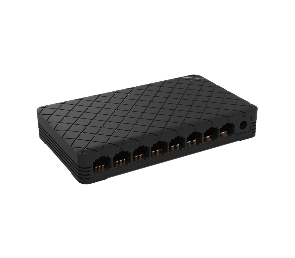 

Коммутатор Reyee (Ruijie) RG-ES08G, кол-во портов: 8x1 Гбит/с (RG-ES08G), RG-ES08G