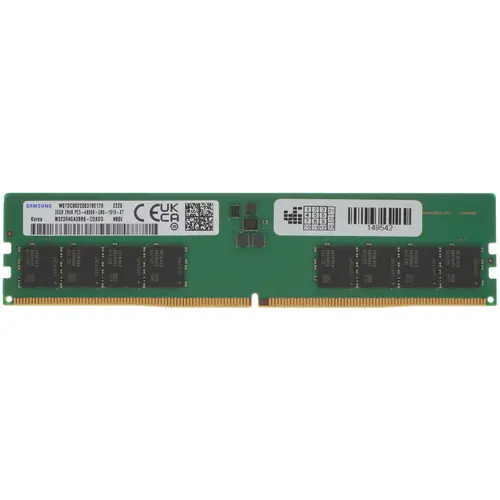 Память DDR5 DIMM 32Gb, 4800MHz Samsung (M323R4GA3BB0-CQK)