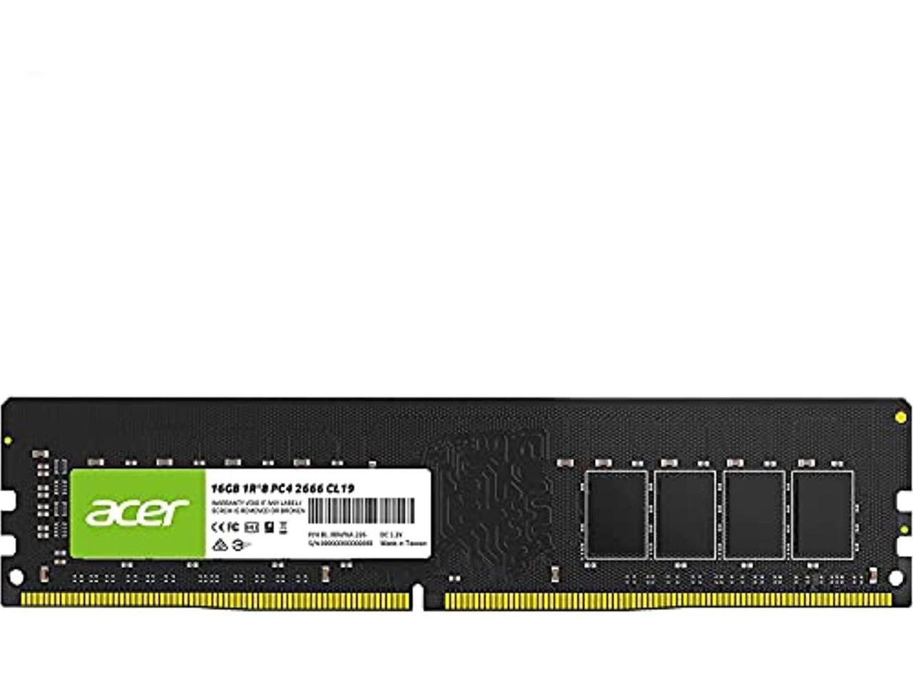 

Память DDR4 DIMM 16Gb, 2666MHz, CL19, 1.2V, Acer (RAAcerBL9BWWA226), RAAcerBL9BWWA226