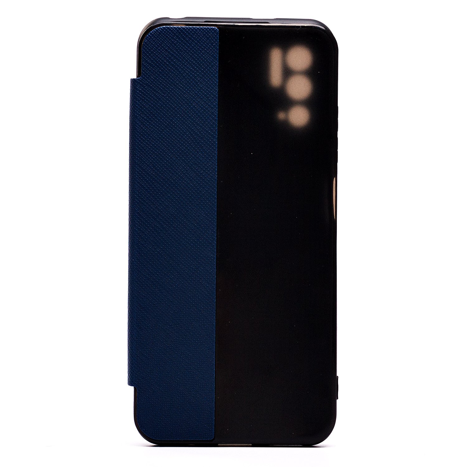 

Чехол-книжка BC003 для смартфона Xiaomi Redmi Note 11SE, пластик, синий/черный (207347)