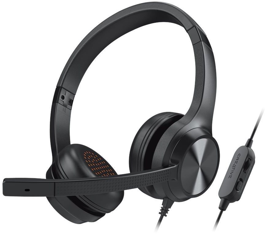 

Проводная гарнитура Creative CHAT, Jack 3.5mm, черный ( 51EF0970AA000 ), CHAT