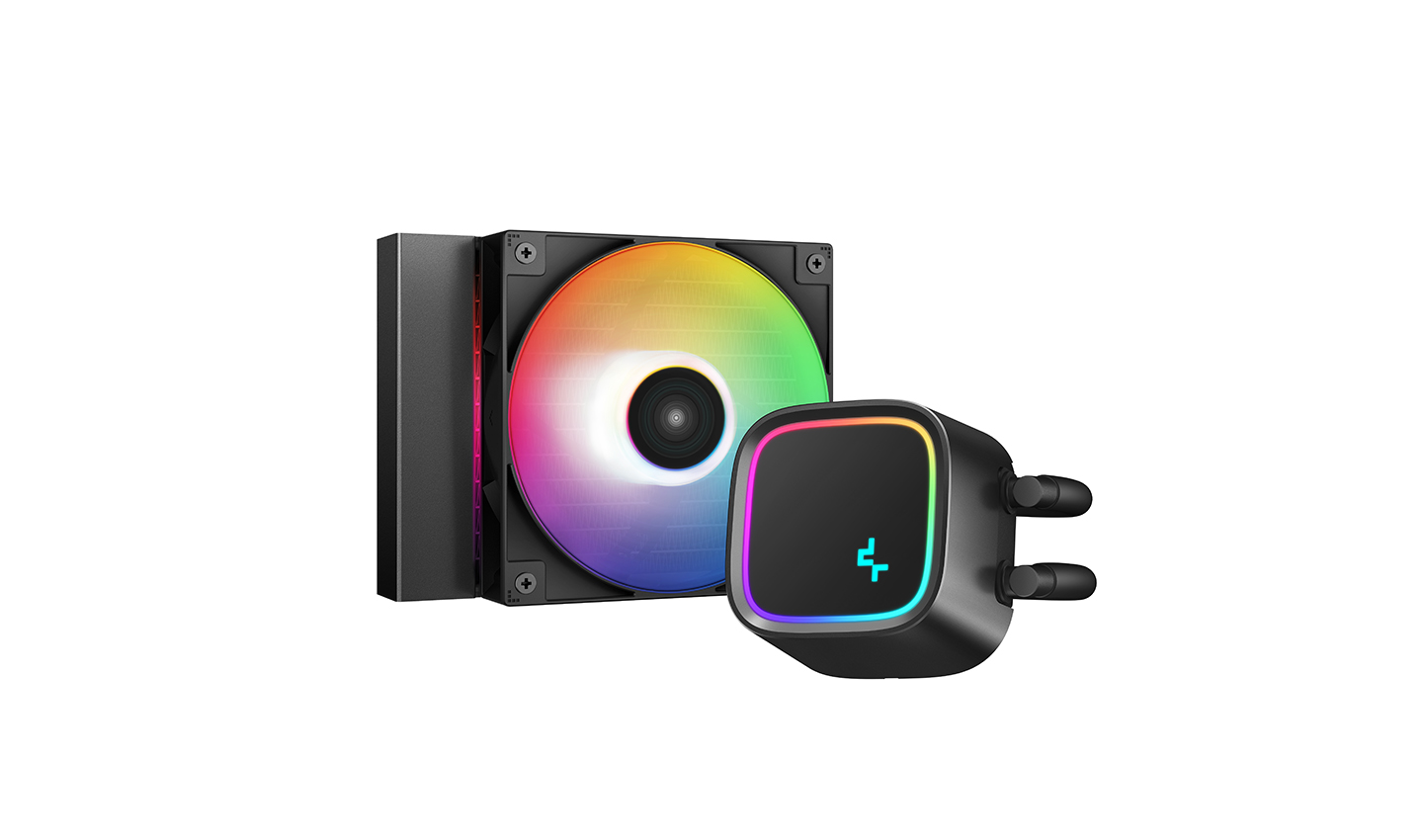 

Жидкостное охлаждение Deepcool LE300 для Socket 115x/1200/Socket 1700/AM4/AM5, 1x120мм, разноцветный (R-LE300-BKLNMC-G-1), LE300