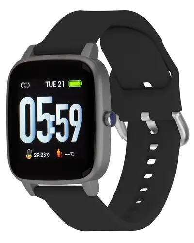 

Смарт-часы Qumann QSW 04 Black, 1.4" TFT, черный (Q-15040), QSW 04 Black