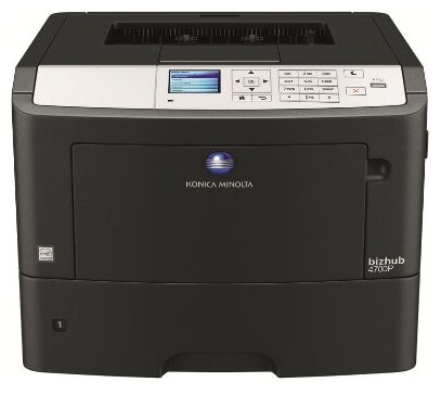 Принтер лазерный Konica Minolta Bizhub 4700P, A4, ч/б, 47стр/мин (A4 ч/б), 1200x1200 dpi, дуплекс, сетевой, USB, запуск только инженером (A63N021) - фото 1