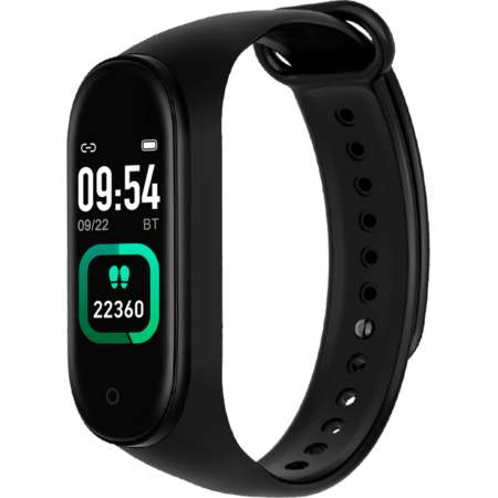 

Фитнес-браслет IRBIS Termo Band Black, 0.96" TFT, черный (TERMO BLACK), Termo Band Black